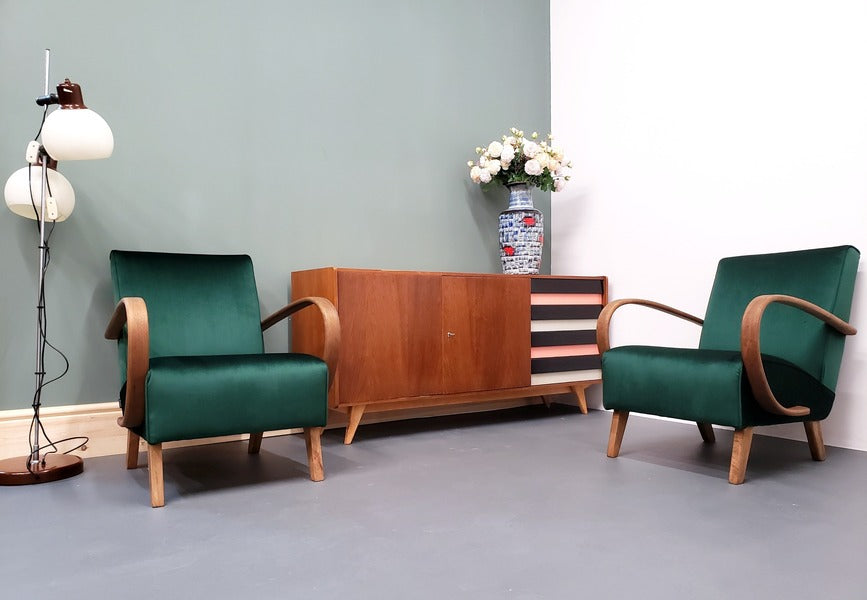 1966 jiri jiroutek sideboard, model u 460 in black, white and pink – A rare vintage treasure
