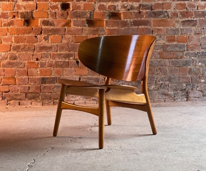 Hans wegner shell chair model fh 1936 for fritz hansen mid century danish 1950 – A rare vintage treasure