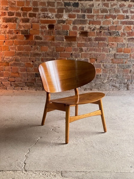 Hans wegner shell chair model fh 1936 for fritz hansen mid century danish 1950 – A rare vintage treasure