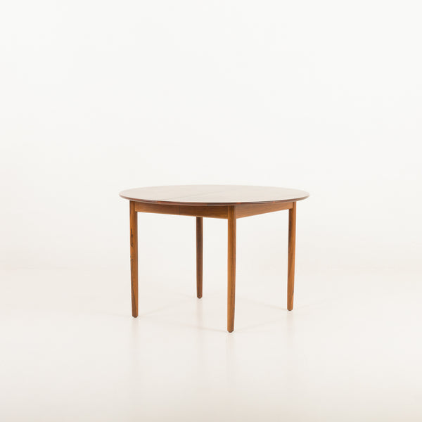 Danish mid century dining table with extension in rosewood, 1960s – A rare vintage treasure